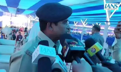सहरसा में एसपी हिमांशु ने मतदान केंद्रों की तैयारियों का लिया जायजा