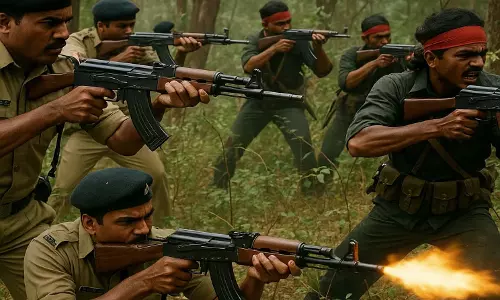 CG BREAKING: आनारम जंगल में पुलिस-नक्सली मुठभेड़ जारी