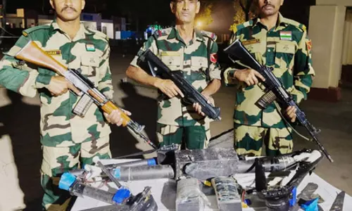 BSF ने तस्करी के प्रयासों को किया नाकाम, क्वाडकॉप्टर और हेरोइन बरामद