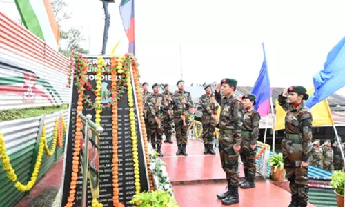 Assam Rifles ने मणिपुर में 1968 मिजोरम ऑपरेशन के नायकों को श्रद्धांजलि दी