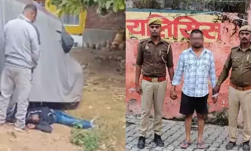 Azamgarh: बैंक कर्मचारी गिरफ्तार, चेहरे पर पेशाब करने का वीडियो वायरल Azamgarh: बैंक कर्मचारी गिरफ्तार, चेहरे पर पेशाब करने का वीडियो वायरल