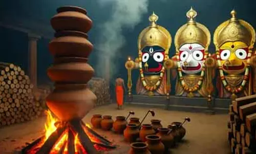 जगन्नाथ पुरी मंदिर की रहस्यमयी रसोई, जहां रोजाना बनता है लाखों लोगों के लिए महाप्रसाद जगन्नाथ पुरी मंदिर की रहस्यमयी रसोई, जहां रोजाना बनता है लाखों लोगों के लिए महाप्रसाद