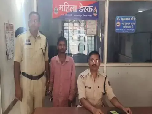 चाय ठेले में चोरी करने वाला गिरफ्तार चाय ठेले में चोरी करने वाला गिरफ्तार