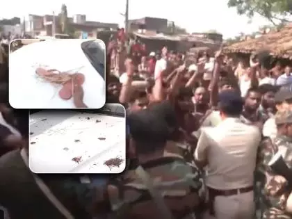 बिहार में उपमुख्यमंत्री विजय कुमार सिन्हा के काफिले पर RJD समर्थकों का हमला बिहार में उपमुख्यमंत्री विजय कुमार सिन्हा के काफिले पर RJD समर्थकों का हमला