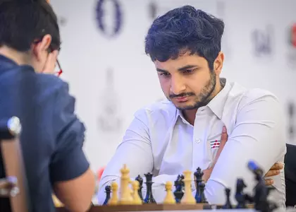FIDE WC 2025: विदित ने 12 वर्षीय फॉस्टिनो की उम्मीदें खत्म कीं FIDE WC 2025: विदित ने 12 वर्षीय फॉस्टिनो की उम्मीदें खत्म कीं