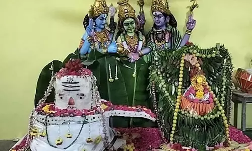 धम्मपत्ति शिव मंदिर में अन्नाभिषेकम समारोह आयोजित हुआ : 5,000 भक्तों ने भाग लिया