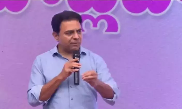 KTR ने जेएच रिपोर्ट कार्ड के साथ रेवंत को चुनौती दी KTR ने जेएच रिपोर्ट कार्ड के साथ रेवंत को चुनौती दी