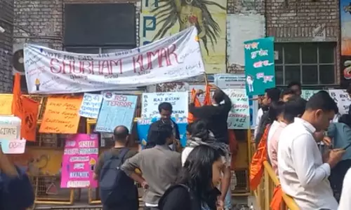 जेएनयू में छात्रसंघ चुनाव की मतगणना जारी, 3 सीटों पर लेफ्ट को बढ़त, 1 पर एबीवीपी आगे