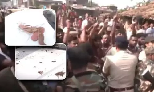 बिहार में उपमुख्यमंत्री विजय कुमार सिन्हा के काफिले पर RJD समर्थकों का हमला