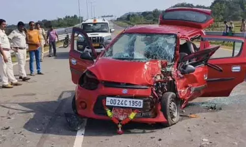 Nabarangpur टक्कर में वनकर्मी की मौत, 3 घायल