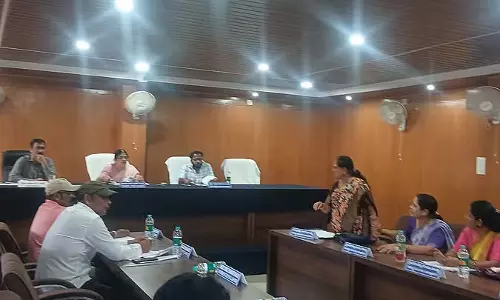 पंचायत ऑफिस में ही सुविधाओं की कमी: राधाकृष्ण नाइक ने गुस्सा जताया