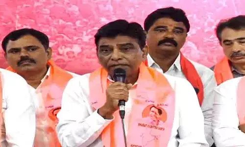 BRS का हमला, कहा– कांग्रेस का एनटीआर मूर्ति वादा सिर्फ वोटों की राजनीति