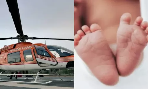 Jabalpur: 2 दिन की बच्ची को दिल की सर्जरी के लिए एयरलिफ्ट कर मुंबई भेजा गया