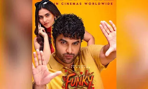 विश्वक सेन का Funky रिलीज़ डेट लुक हुआ वायरल