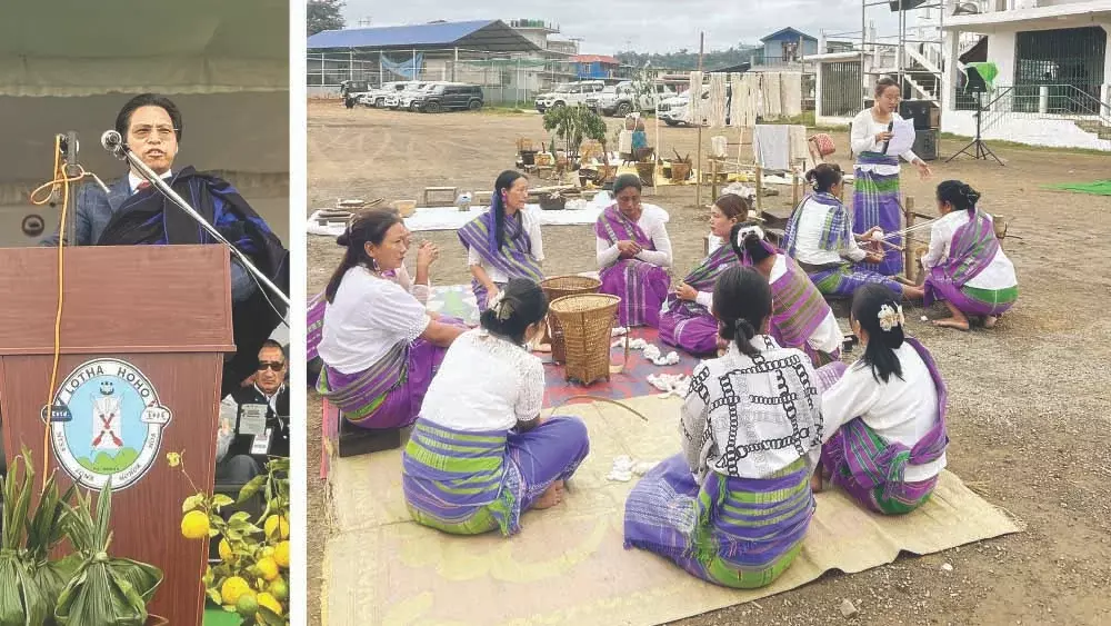 Nagaland तोखू एमोंग उत्सव वोखा में शुरू हुआ Nagaland तोखू एमोंग उत्सव वोखा में शुरू हुआ