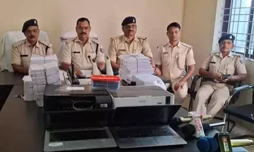 अवैध लॉटरी गिरोह का भंडाफोड़, पांच गिरफ्तार