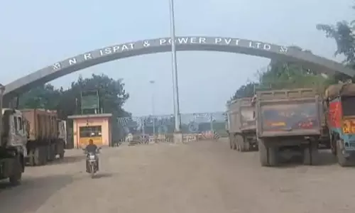 NR इस्पात कंपनी में लोडर हादसा, सुपरवाइजर की मौके पर मौत