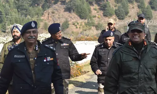 DG CISF प्रवीर रंजन ने उरी UHEP-I में सुरक्षा समीक्षा की DG CISF प्रवीर रंजन ने उरी UHEP-I में सुरक्षा समीक्षा की