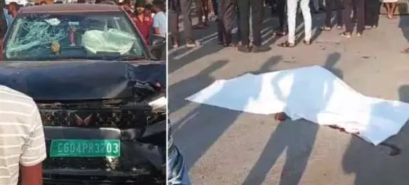 रायपुर : दूध वाले की मौत, बेकाबू कार ने मारी ठोकर रायपुर : दूध वाले की मौत, बेकाबू कार ने मारी ठोकर