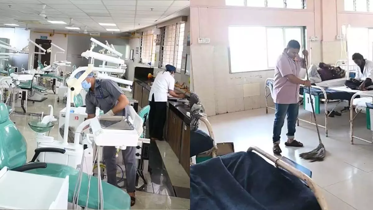 Mumbai : BMC ने सभी सिविक अस्पतालों में खास सफ़ाई अभियान शुरू किया Mumbai : BMC ने सभी सिविक अस्पतालों में खास सफ़ाई अभियान शुरू किया