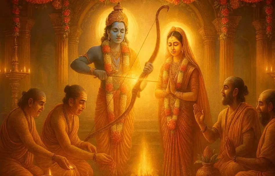 Marriage में बाधाएं? राम-सीता पूजा और शुभ मुहूर्त से पाएं मनचाहा जीवनसाथी Marriage में बाधाएं? राम-सीता पूजा और शुभ मुहूर्त से पाएं मनचाहा जीवनसाथी