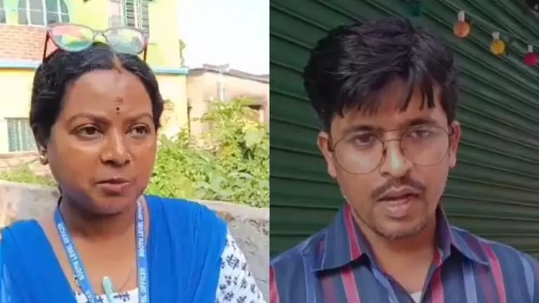 मंदिर में गणना फॉर्म बांटने के आरोप में BLO अदालत में मंदिर में गणना फॉर्म बांटने के आरोप में BLO अदालत में
