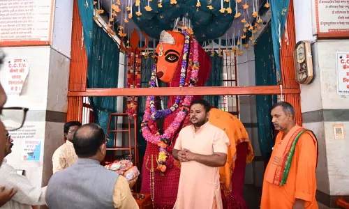 डिप्टी CM अरुण साव ने बागबाहरा के प्रसिद्ध मंदिर में चंडी माता की पूजा-अर्चना की डिप्टी CM अरुण साव ने बागबाहरा के प्रसिद्ध मंदिर में चंडी माता की पूजा-अर्चना की