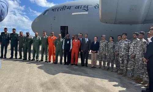 भारत ने तूफान मेलिसा से निपटने के लिए जमैका को 20 टन मानवीय सहायता भेजी भारत ने तूफान मेलिसा से निपटने के लिए जमैका को 20 टन मानवीय सहायता भेजी