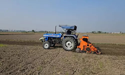 Haryana : धान की कटाई समाप्त, किसान गेहूं के लिए मिट्टी तैयार कर रहे हैं