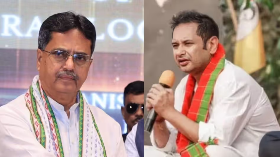 प्रद्योत देबबर्मा, माणिक साहा ने Tripura के भविष्य पर महत्वपूर्ण बातचीत की प्रद्योत देबबर्मा, माणिक साहा ने Tripura के भविष्य पर महत्वपूर्ण बातचीत की