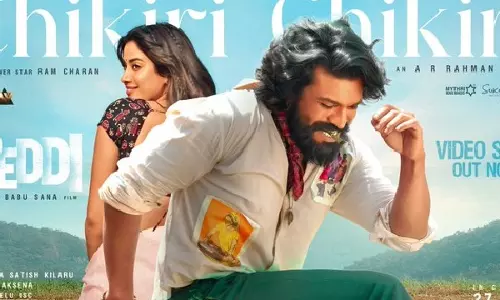 पेड्डी के गाने चिकिरी चिकिरी में राम चरण का डांस सपने जैसा