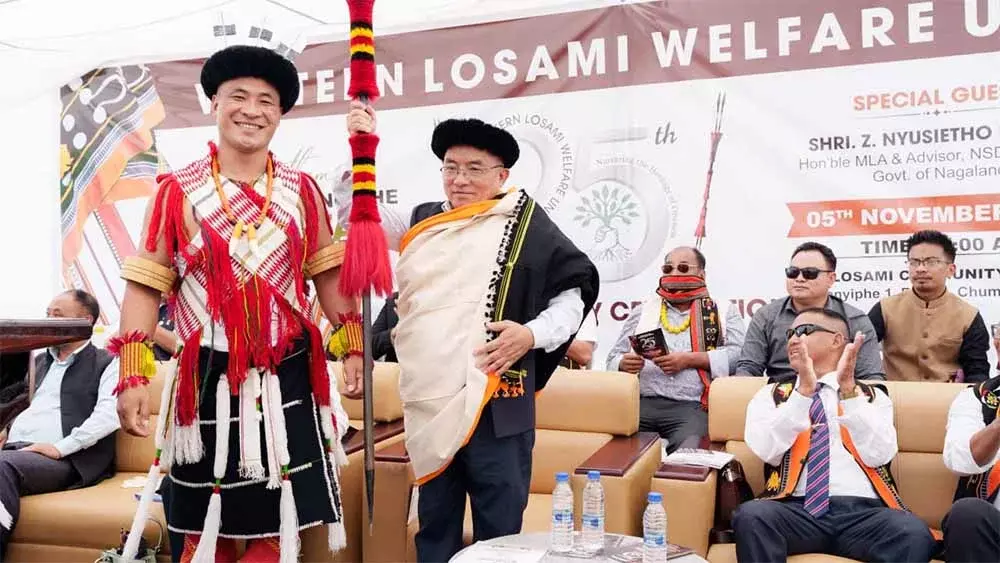 Nagaland में कड़ी मेहनत और एकता से शीर्ष पर पहुंचा जा सकता Nagaland में कड़ी मेहनत और एकता से शीर्ष पर पहुंचा जा सकता