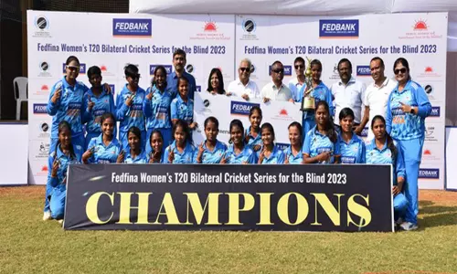 जेमिमा रोड्रिग्स ने ऐतिहासिक महिला ब्लाइंड T20 विश्व कप 2025 से पहले टीम इंडिया का किया उत्साहवर्धन जेमिमा रोड्रिग्स ने ऐतिहासिक महिला ब्लाइंड T20 विश्व कप 2025 से पहले टीम इंडिया का किया उत्साहवर्धन