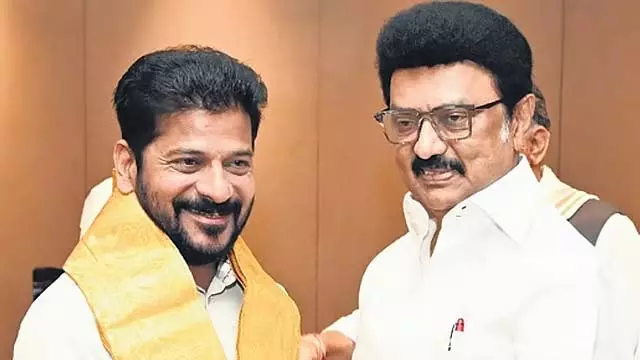 तेलंगाना के मुख्यमंत्री रेवंत रेड्डी का जन्मदिन: मुख्यमंत्री स्टालिन ने उन्हें बधाई दी तेलंगाना के मुख्यमंत्री रेवंत रेड्डी का जन्मदिन: मुख्यमंत्री स्टालिन ने उन्हें बधाई दी