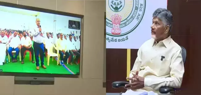 Andhra : चंद्रबाबू ने 2,203 करोड़ की 7 इंडस्ट्रीज़ का शिलान्यास किया Andhra : चंद्रबाबू ने 2,203 करोड़ की 7 इंडस्ट्रीज़ का शिलान्यास किया