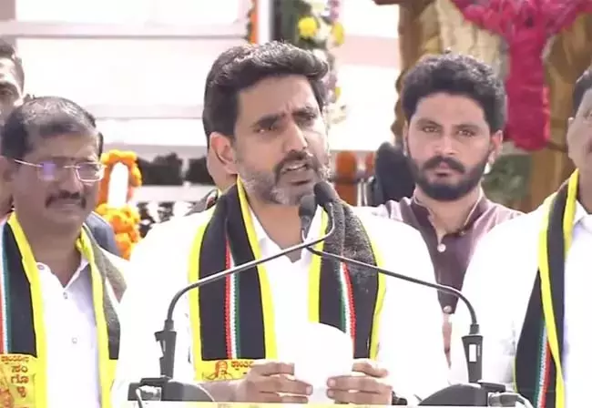 हम अनंतपुर की धरती के हमेशा कर्जदार रहेंगे: Minister Lokesh हम अनंतपुर की धरती के हमेशा कर्जदार रहेंगे: Minister Lokesh