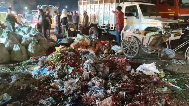 Himachal: सेक्टर 26 मंडी में बदबू से राहत नहीं Himachal: सेक्टर 26 मंडी में बदबू से राहत नहीं