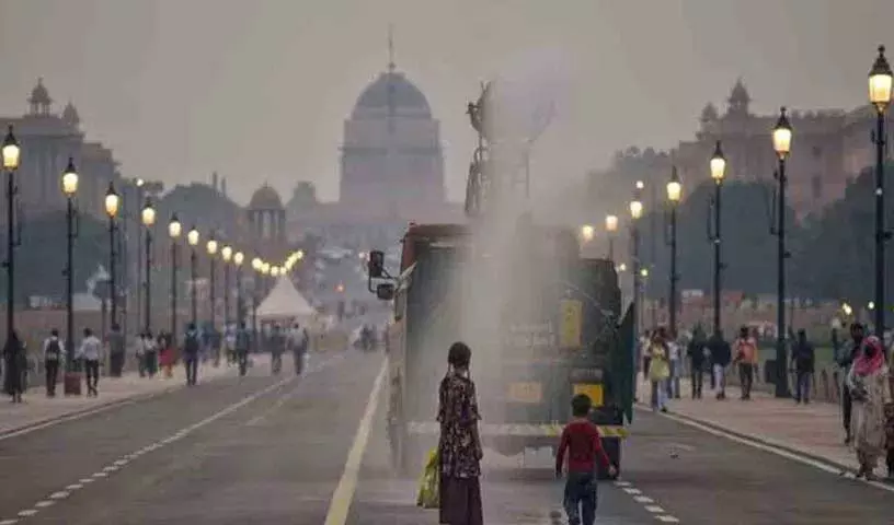 राजधानी में वायु गुणवत्ता 400 के पार.. Delhi रेड जोन में..! राजधानी में वायु गुणवत्ता 400 के पार.. Delhi रेड जोन में..!