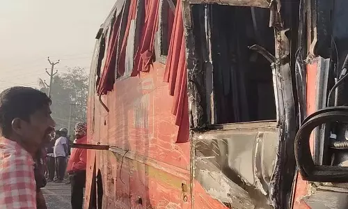 Odisha : ढेंकनाल में ट्रक के OSRTC बस से टकराने के बाद चार लोग गंभीर रूप से घायल