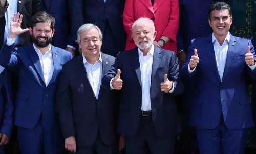 Brazil विश्व नेता उष्णकटिबंधीय वर्षावनों के संरक्षण पर चर्चा कर रहे
