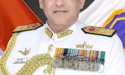 चंडीगढ़ के अधिकारी Sanjay Bhalla पूर्वी नौसेना कमान के प्रमुख बने चंडीगढ़ के अधिकारी Sanjay Bhalla पूर्वी नौसेना कमान के प्रमुख बने