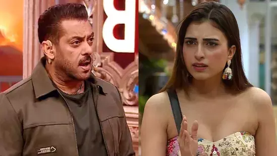 Angry Salman Khan ने फरहाना भट्ट को प्रियंका जग्गा जैसा ट्रीटमेंट दिया, बिग बॉस छोड़ने को कहा Angry Salman Khan ने फरहाना भट्ट को प्रियंका जग्गा जैसा ट्रीटमेंट दिया, बिग बॉस छोड़ने को कहा