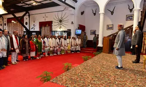 Himachal: राजभवन में राष्ट्रीय गीत वंदे मातरम के 150 वर्ष पूरे होने का जश्न मनाया गया