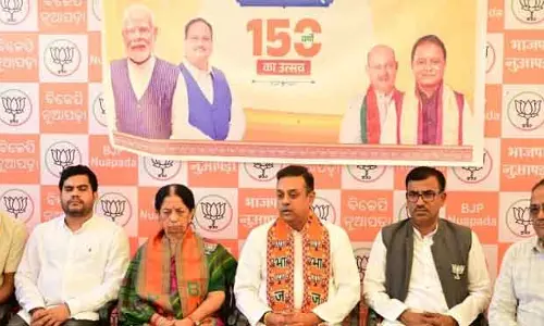 Nuapada जय ढोलकिया ने आत्मसम्मान के कारण बीजद छोड़ी: संबित पात्रा
