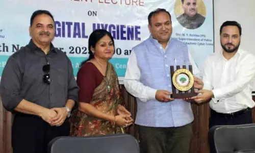 CUJ ने डिजिटल स्वच्छता पर व्याख्यान का आयोजन किया