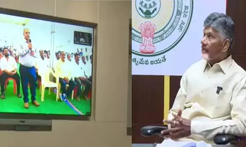 Andhra : चंद्रबाबू ने 2,203 करोड़ की 7 इंडस्ट्रीज़ का शिलान्यास किया