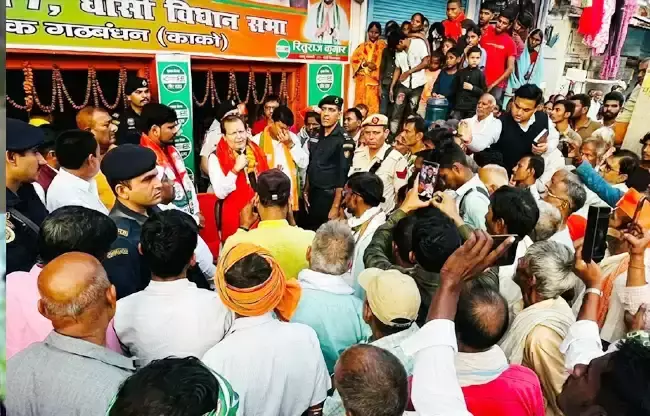 Sonipat: बिहार में परिवारवाद और लूट पर डॉ. अरविंद शर्मा का बयान