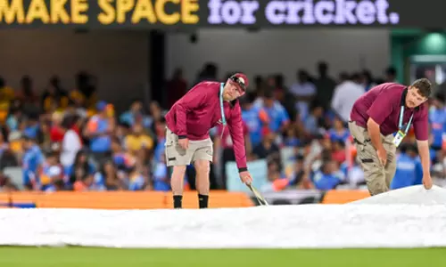 टी20I: ब्रिस्बेन में बारिश के कारण मैच रद्द, भारत ने 2-1 से जीती सीरीज़ टी20I: ब्रिस्बेन में बारिश के कारण मैच रद्द, भारत ने 2-1 से जीती सीरीज़