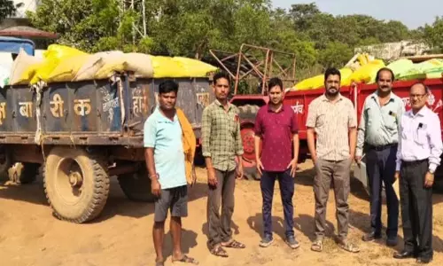 धान लोड 2 ट्रैक्टर को तहसीलदार ने किया जब्त, अवैध परिवहन नाकाम