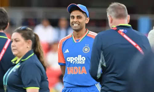 5th T20I: तिलक की जगह रिंकू भारत के लिए, ऑस्ट्रेलिया ने पहले गेंदबाजी का फैसला किया 5th T20I: तिलक की जगह रिंकू भारत के लिए, ऑस्ट्रेलिया ने पहले गेंदबाजी का फैसला किया